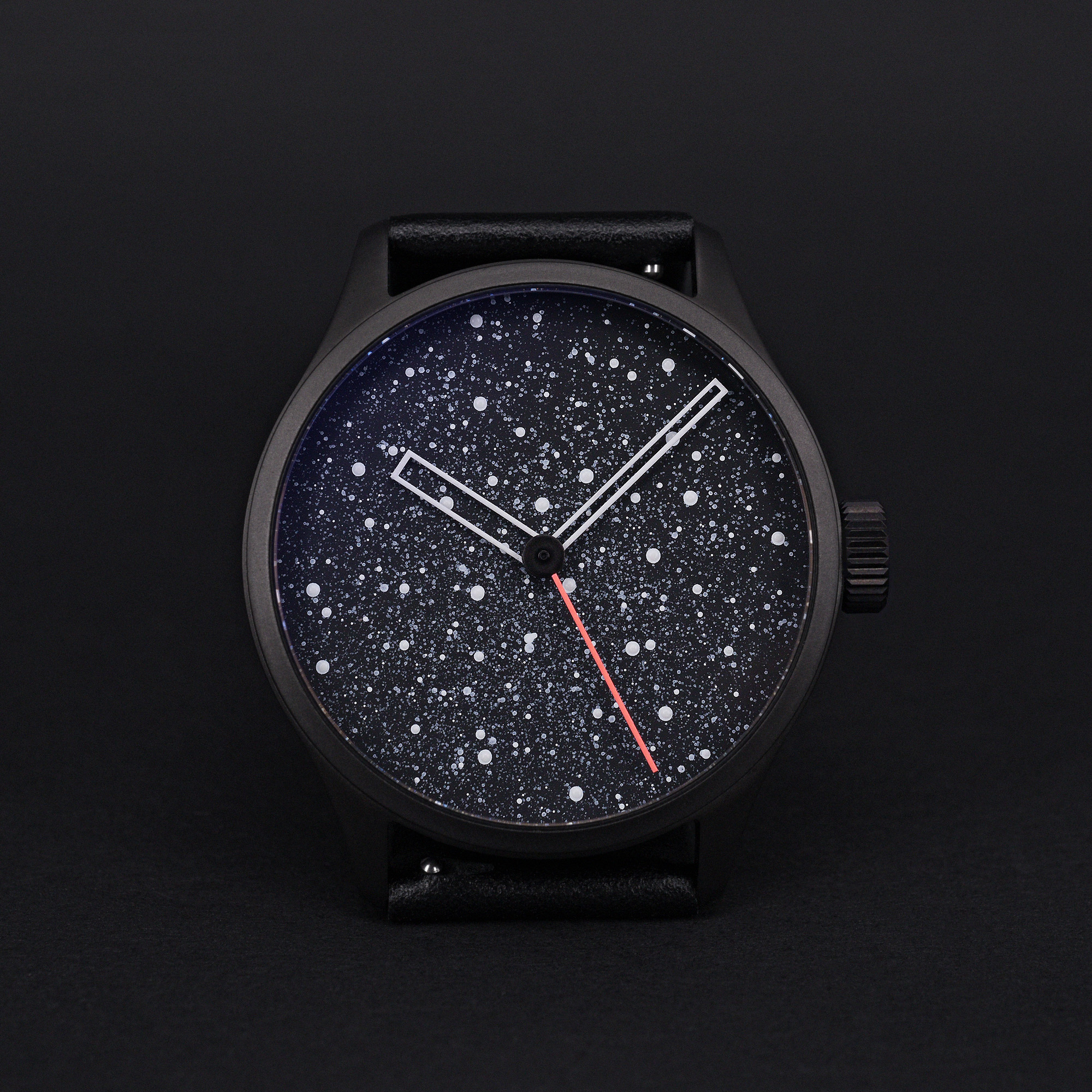 Defakto Stille Nacht Nightsky Space Star field watch sternen uhr